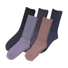 라쿠라쿠 남성 양말 봄·여름용 면혼방 5950 블랙