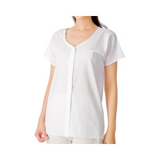 여성 반팔 전면 오픈 원터치 내의 CH-3 LL 화이트