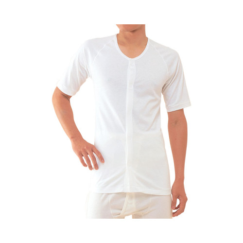 남성 5부 전면오픈 원터치 내의 No.2 S 오프화이트