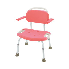 릿첼 와이드형(폭52.5cm) 팔걸이 목욕의자 49351 핑크