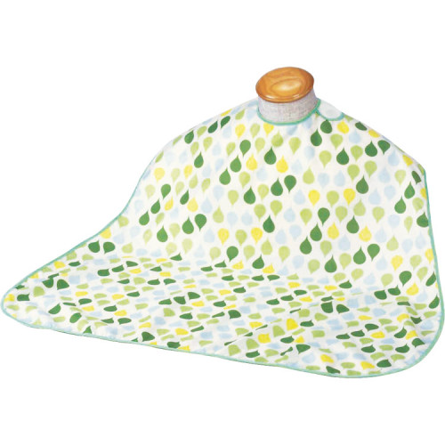 소프라피렌 식사용 앞치마 물방울무늬 포켓 없음 102240 블루