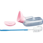 SA 투명 간이 소변기 여성 (브러시 포함) 100231