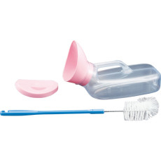 SA 투명 간이 소변기 여성 (브러시 포함) 100231