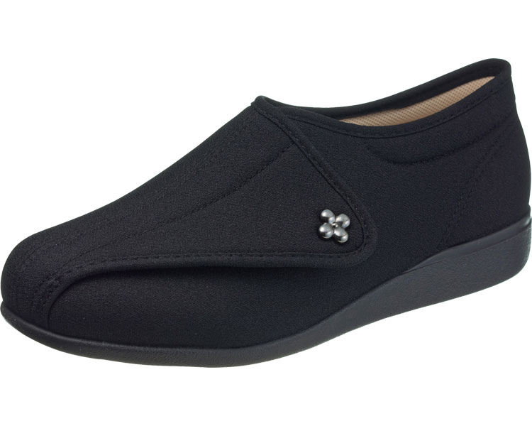 쾌보주의 L011 여성 22.5cm 블랙 스트레치