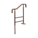 안주 단차용 손잡이 SM-650F F형 531-058 연갈색