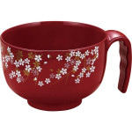 라쿠라쿠 간편 국그릇 71682 주홍 벚꽃