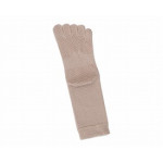 미끄럼방지 여성 발가락 양말 3305 베이지