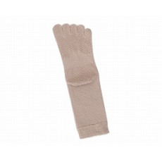 미끄럼방지 여성 발가락 양말 3305 베이지