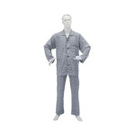 라쿠라쿠 남성 스무스 무늬 잠옷 세트 No.805 M 그레이