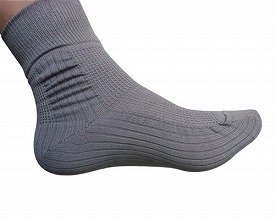 넘어짐 방지 양말 T10 22～23cm 블랙