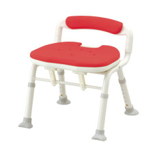 아론카세 콤팩트(폭41cm) 골반 서포트형 목욕의자 536-382 레드