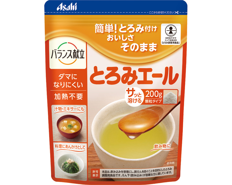 아사히 사르르 녹는 토로미 연하곤란자용 점도조절 식품 HB8 200g