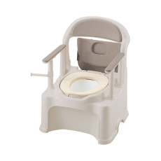 이동식 변기 키라쿠 P2 시리즈 47540 부드러운 변기 PY2형