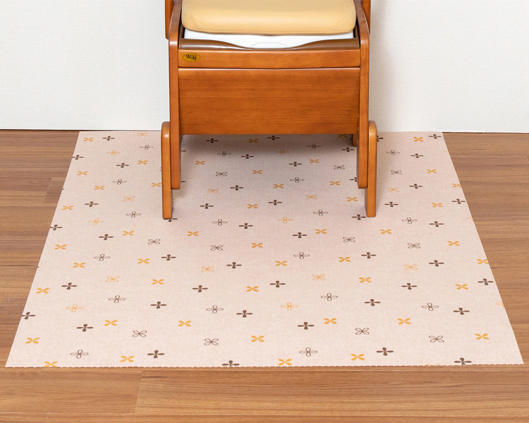 탈취 휴대용 화장실 매트 KC-02 베이지