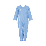 간병 점프슈트 LL 앞트임형 403420 블루/체크무늬