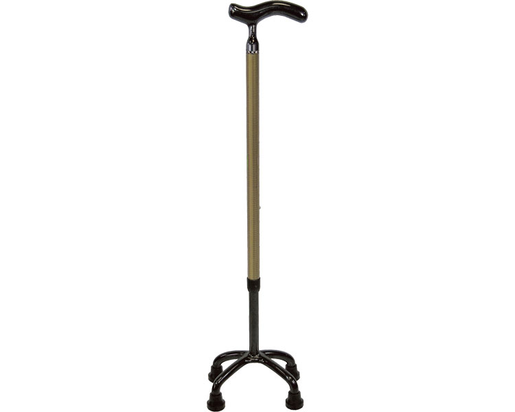 풀카본 쿼드케인 네발 지팡이 70C-C1 격자 BR