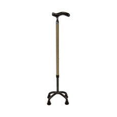 풀카본 쿼드케인 네발 지팡이 70C-C1 격자 BR