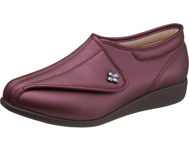 쾌보주의 L011 여성 22.5cm 와인 스무스