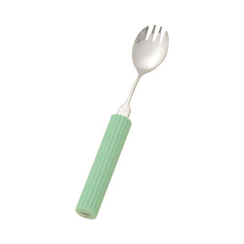 스테인리스 실리콘 스펀지 스푼 손잡이 타입 N-6/SS-18 숟가락 포크 겸용(소)
