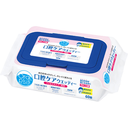 오랄 플러스 구강 케어 티슈 (마일드 타입) 172495 60매입