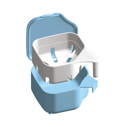 덴트 클리어 컵 (틀니 세정용) 239-003980-00 블루