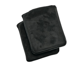 휠체어 발판 커버 2개 세트 KR-13 블랙