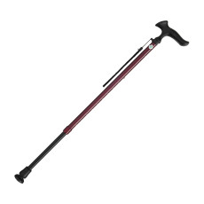 카루가모E 길이조절 지팡이 WB3738 레드
