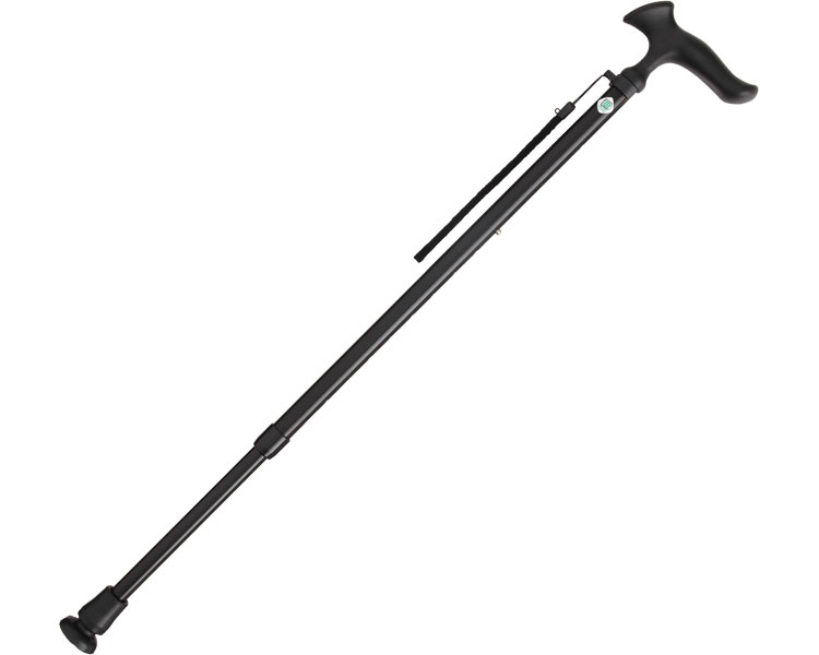 카루가모E 길이조절 지팡이 WB3740 블랙