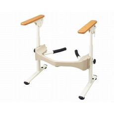 안주 양변기용 프레임 SUS R-2 533-067 목제 팔걸이