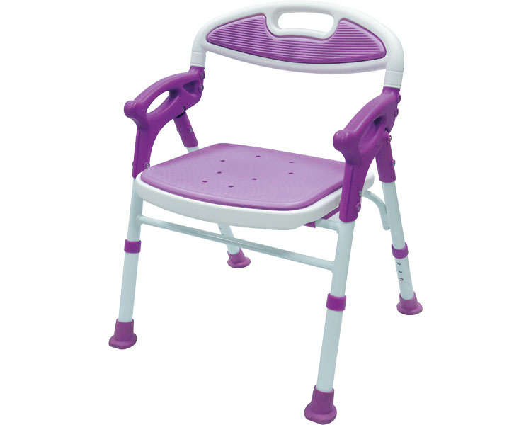 시마 팔걸이 목욕의자 7550ST 퍼플