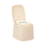 일반형 휴대용 변기 S타입 베이지