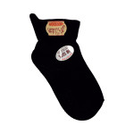 한 손 가능 여성 미끄럼방지 양말 501S 블랙