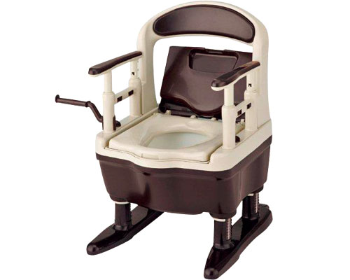 안주 이동식 변기 소프트 좌변기 533-901 브라운