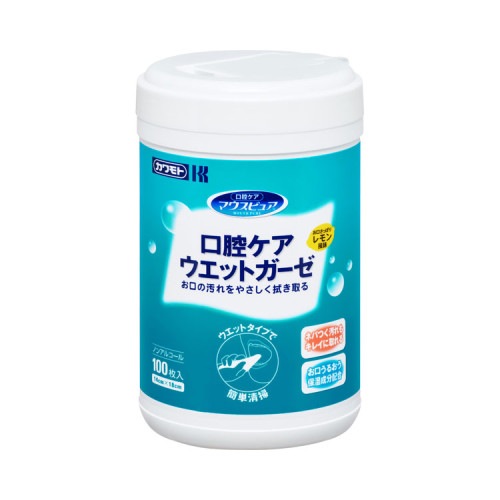 구강 케어 젖은 거즈 039-102450-00 100매입 보틀