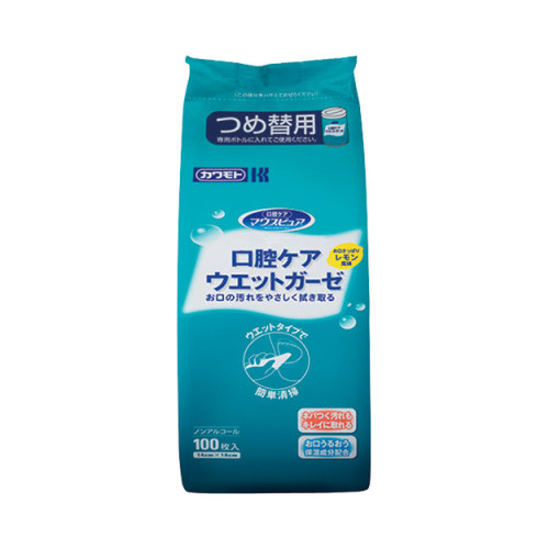 구강 케어 젖은 거즈 039-102451-00 100매입 리필용