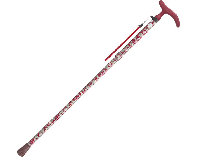 액티브 그레이스 폴딩 지팡이 WB3758 와인 레드