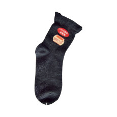한 손 가능 남성 울혼방 미끄럼방지 양말 552S 25-27cm 챠콜