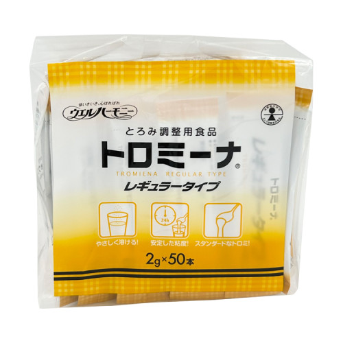 웰하모니 토로미나 레귤러 타입 연하곤란자용 점도조절 식품 2g×50포