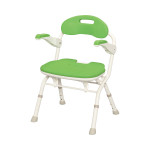 아론카세 FS (폭51cm) 원터치 목욕의자 536-052 그린