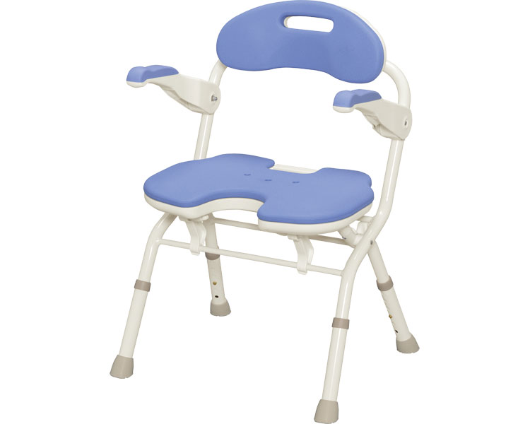 아론카세 FU U형 (폭51cm) 원터치 목욕의자 536-054 블루