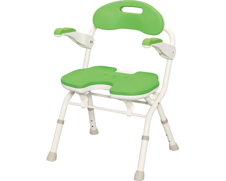 아론카세 FU U형 (폭51cm) 원터치 목욕의자 536-055 그린