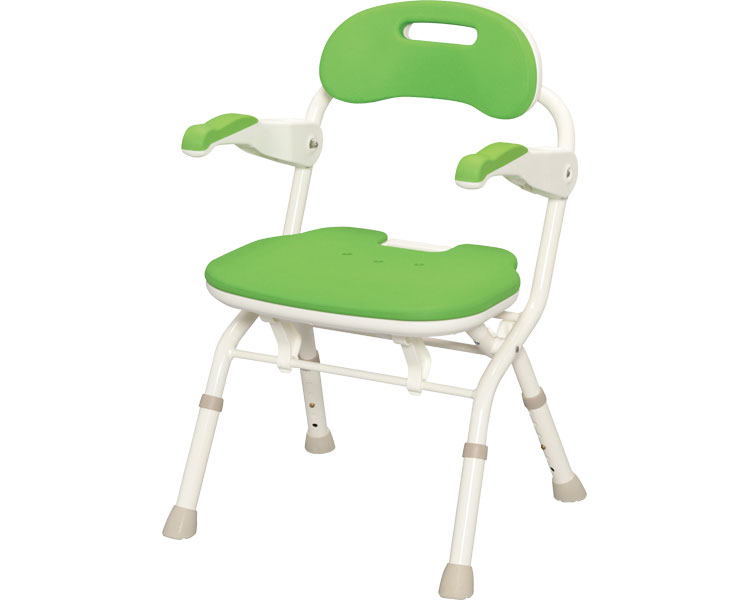 아론카세 FS 핏 (폭46cm) 원터치 목욕의자 536-058 그린