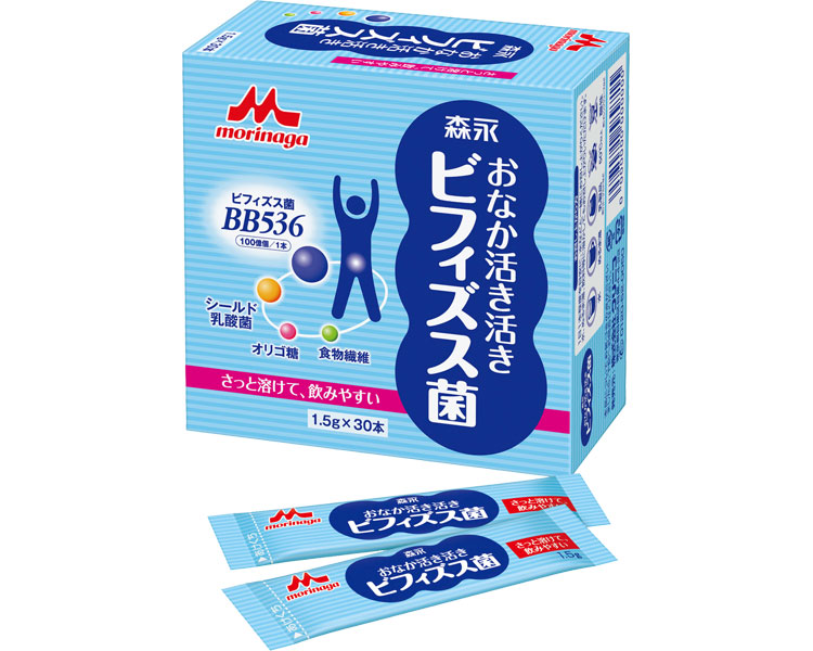 모리나가 비피더스균 뱃속이 활기차다 650552 1.5g×30개