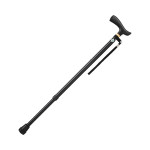 스테키 베이직E 길이조절 지팡이 (S/M) WB3754 블랙