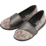 SaiSai 플라워 프린트 W940 여성 23.0cm 클래식 베이지