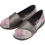 SaiSai 플라워 프린트 W940 여성 23.5cm 플로럴 퍼플