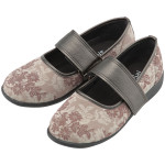 SaiSai 플라워 프린트 W941 여성 24.0cm 클래식 베이지