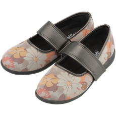 SaiSai 플라워 프린트 W941 여성 23.5cm 플로럴 오렌지