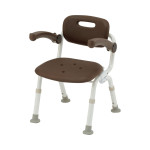 파나소닉 콤팩트 SP(폭40.5cm) 팔걸이 목욕의자 PN-L41321BR 모카브라운