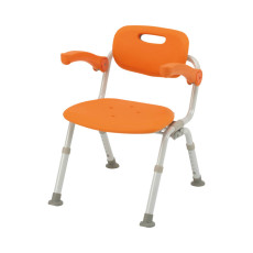 파나소닉 미들 SP(폭45.5cm) 원터치 팔걸이 목욕의자 PN-L41821D 오렌지